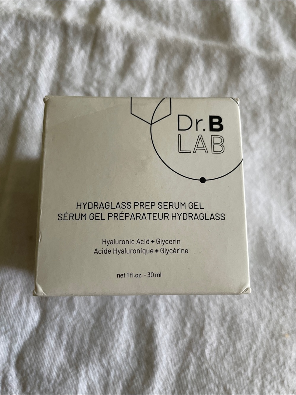 Dr. B LAB Hydraglass Prep Serum Gel - Cream White